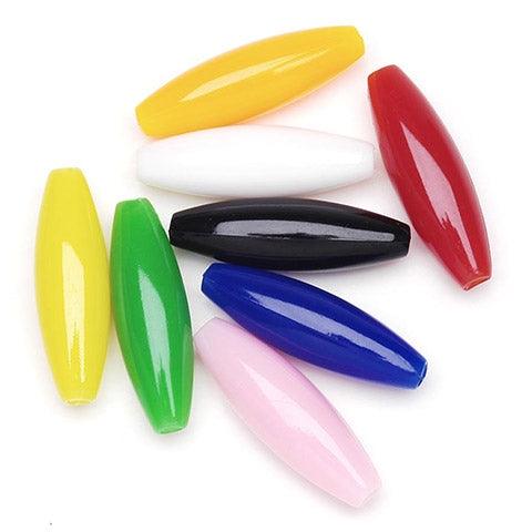 Spaghetti Beads (500 Pack) - EconoCrafts