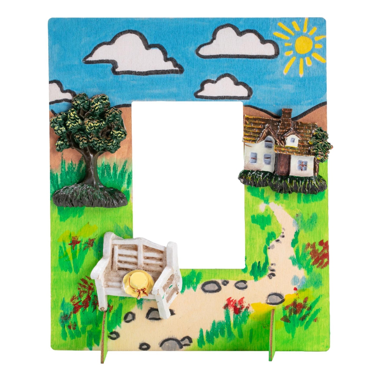 Wooden Rectangle Picture Frames (12 Pack)