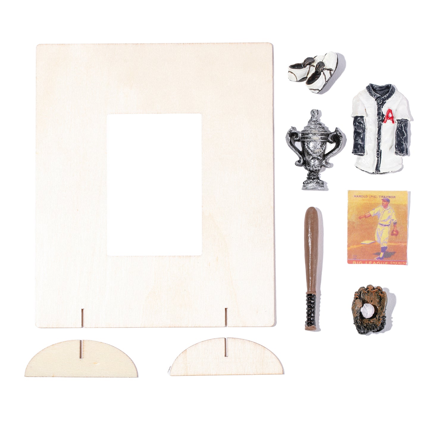 Miniature Baseball Pieces (Set of 6)