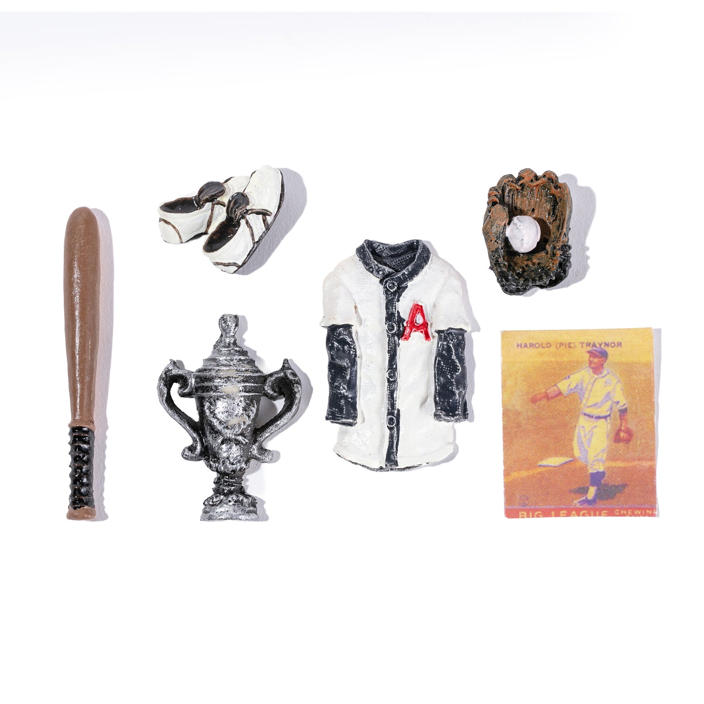 Miniature Baseball Pieces (Set of 6)