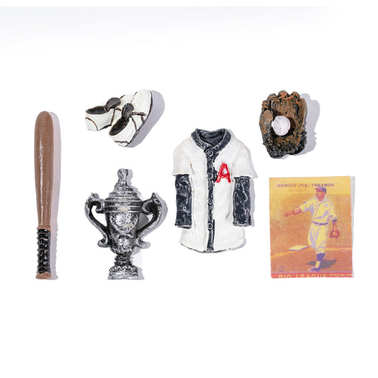 Miniature Baseball Pieces (Set of 6)