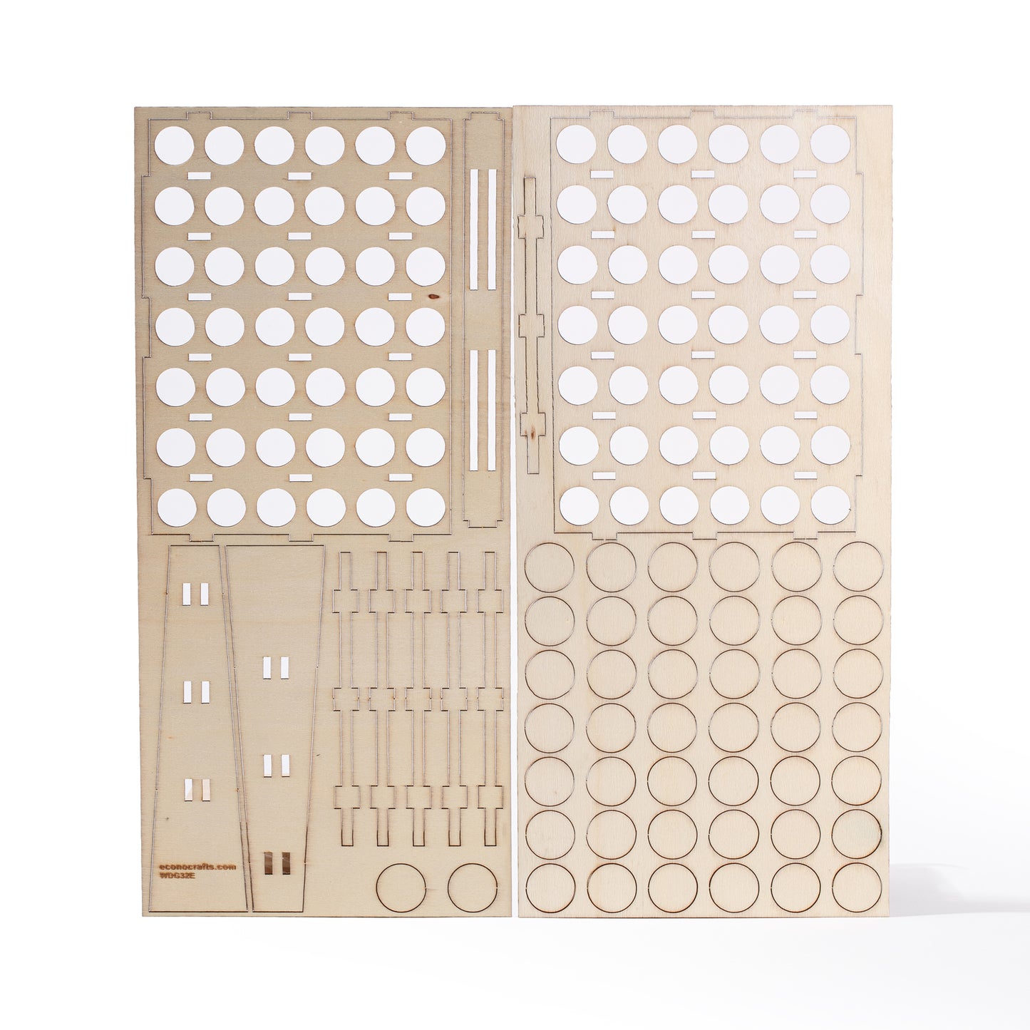 DIY Wooden Connect 4 (12 Pack)