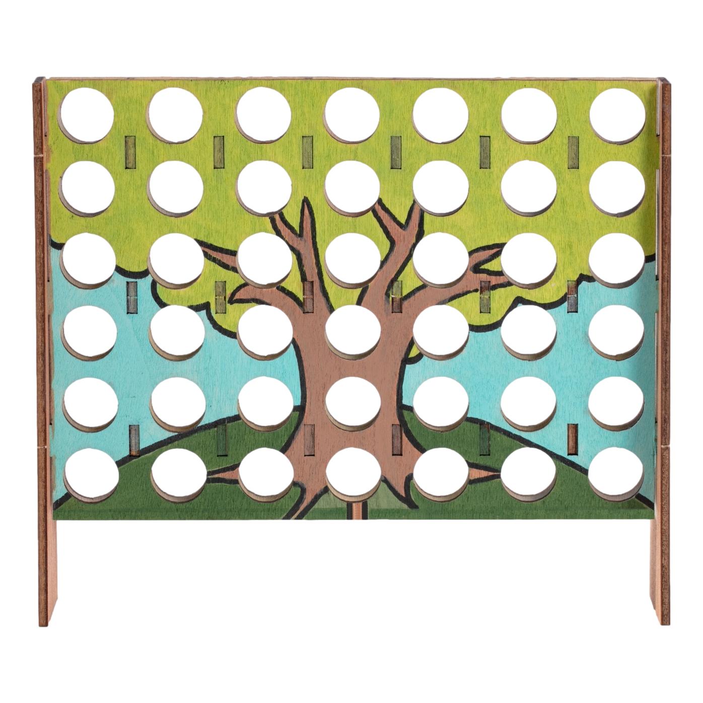 DIY Wooden Connect 4 (12 Pack)