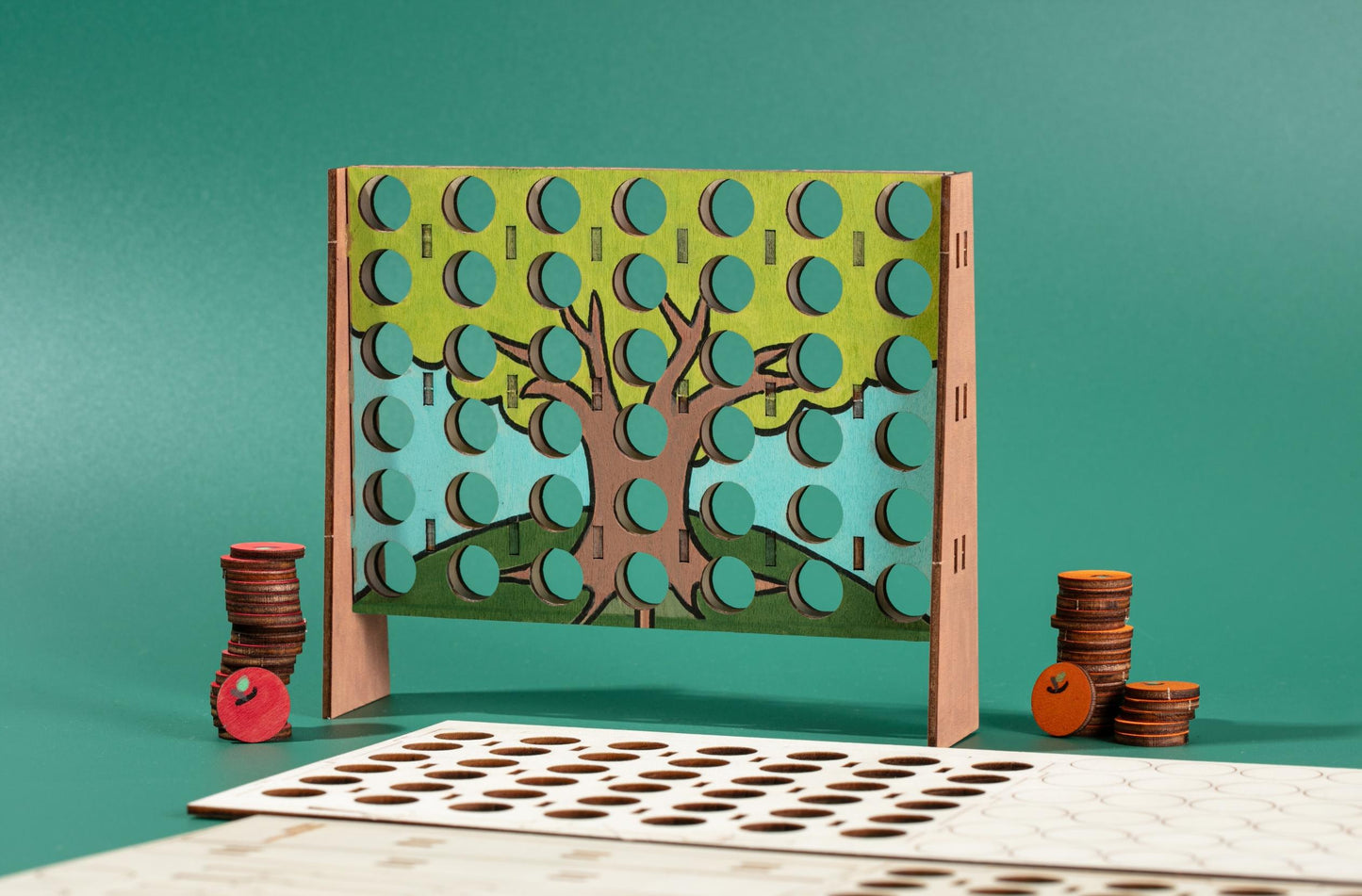 DIY Wooden Connect 4 (12 Pack)