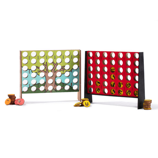 DIY Wooden Connect 4 (12 Pack)