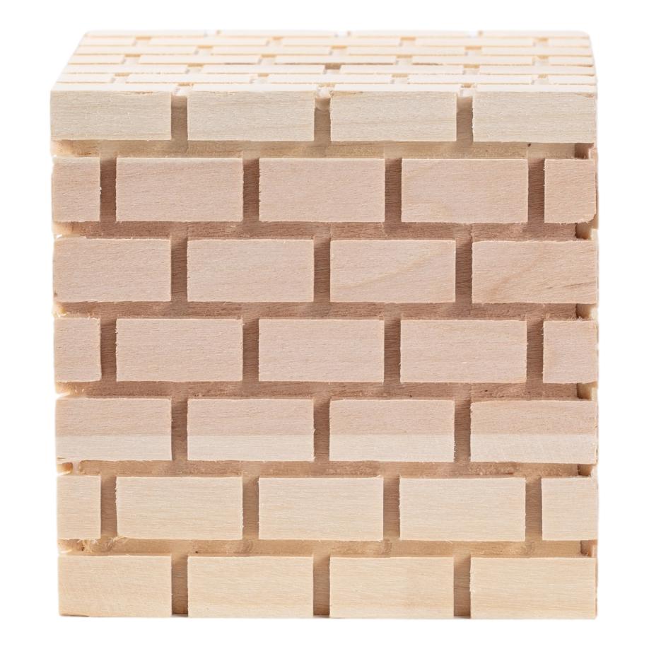 Wooden Brick Banks (12 Pack)