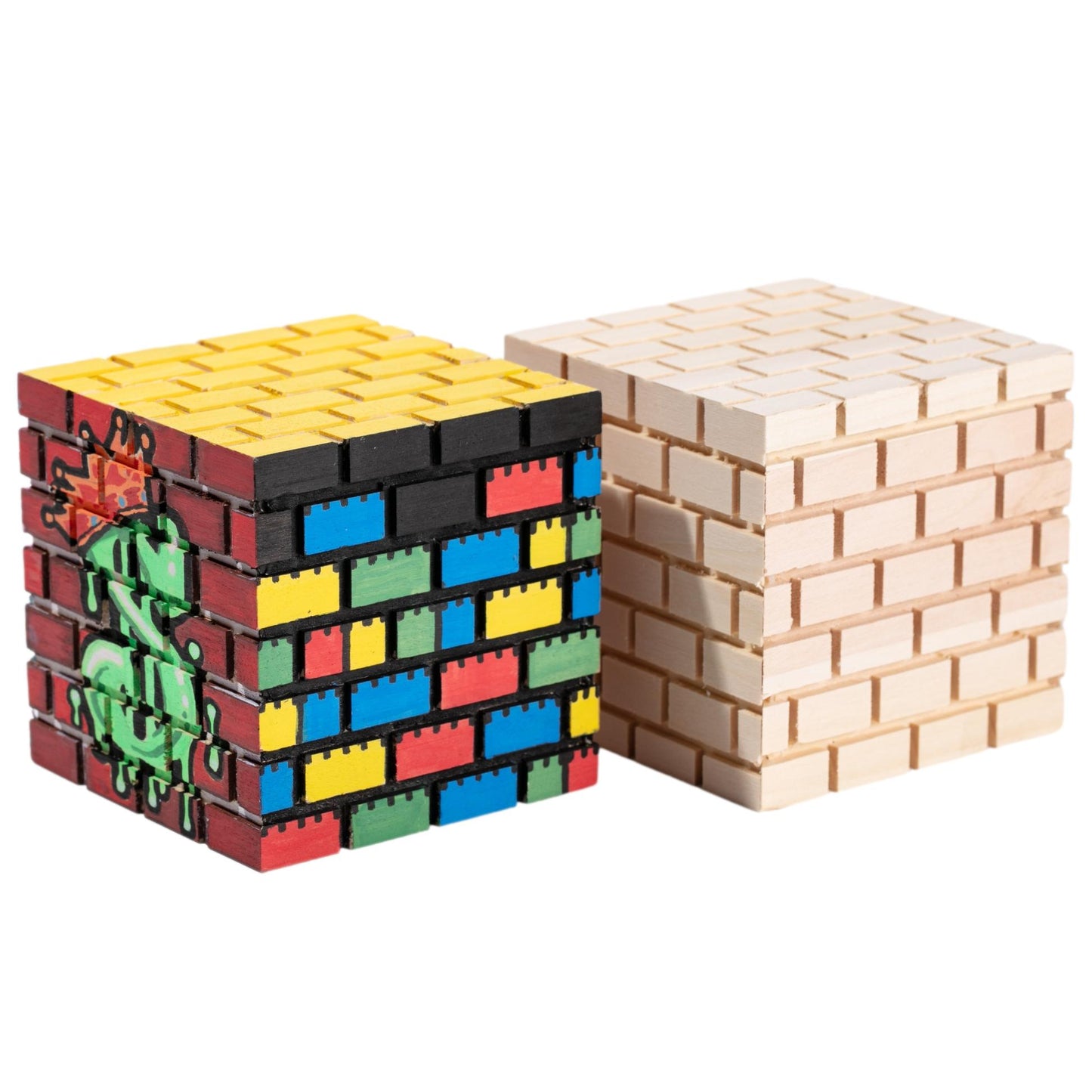 Wooden Brick Banks (12 Pack)