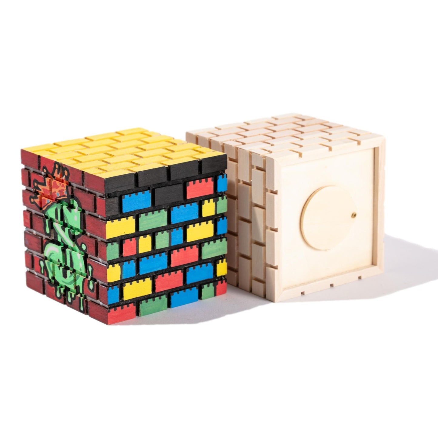 Wooden Brick Banks (12 Pack)
