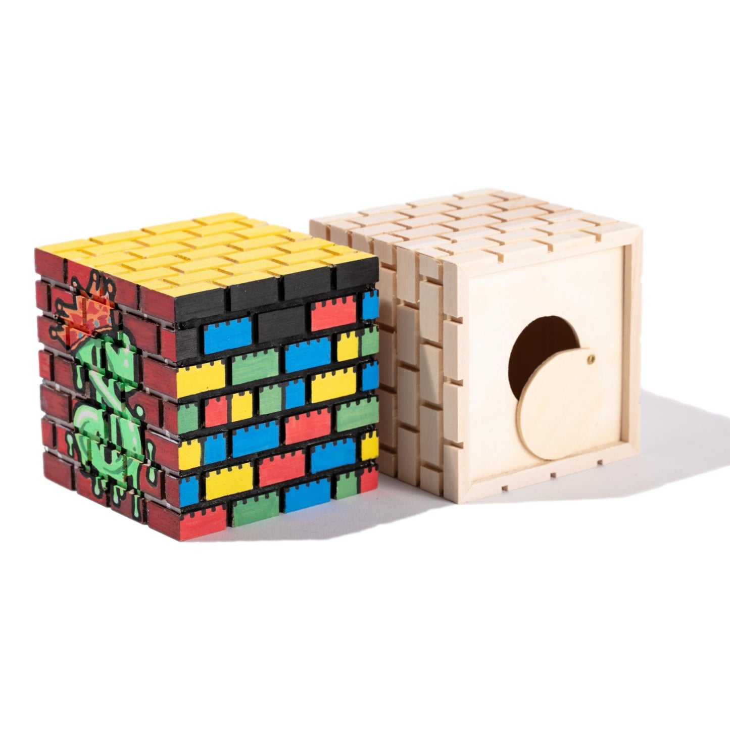 Wooden Brick Banks (12 Pack)