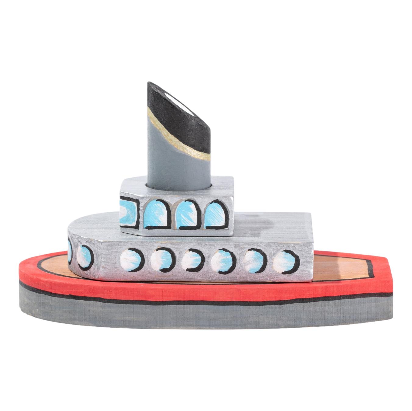 DIY Wooden Tugboats (12 Pack)