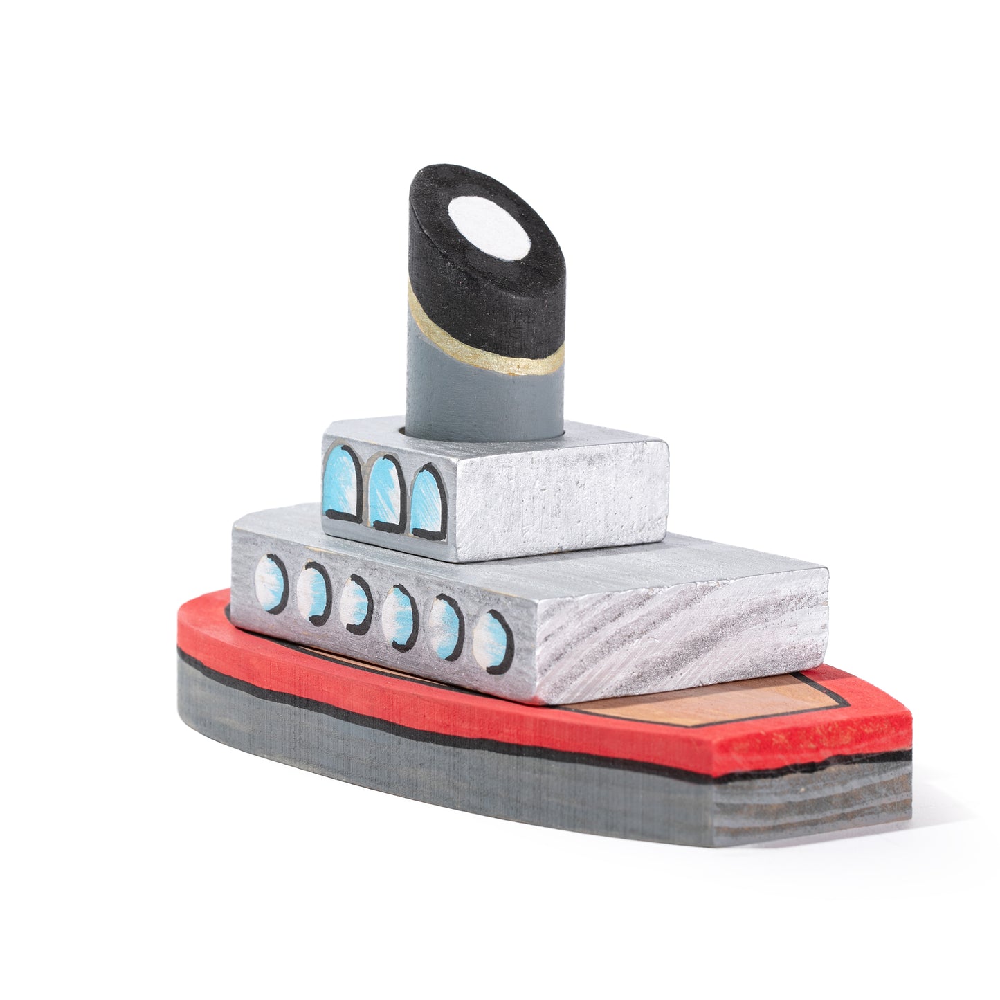 DIY Wooden Tugboats (12 Pack)