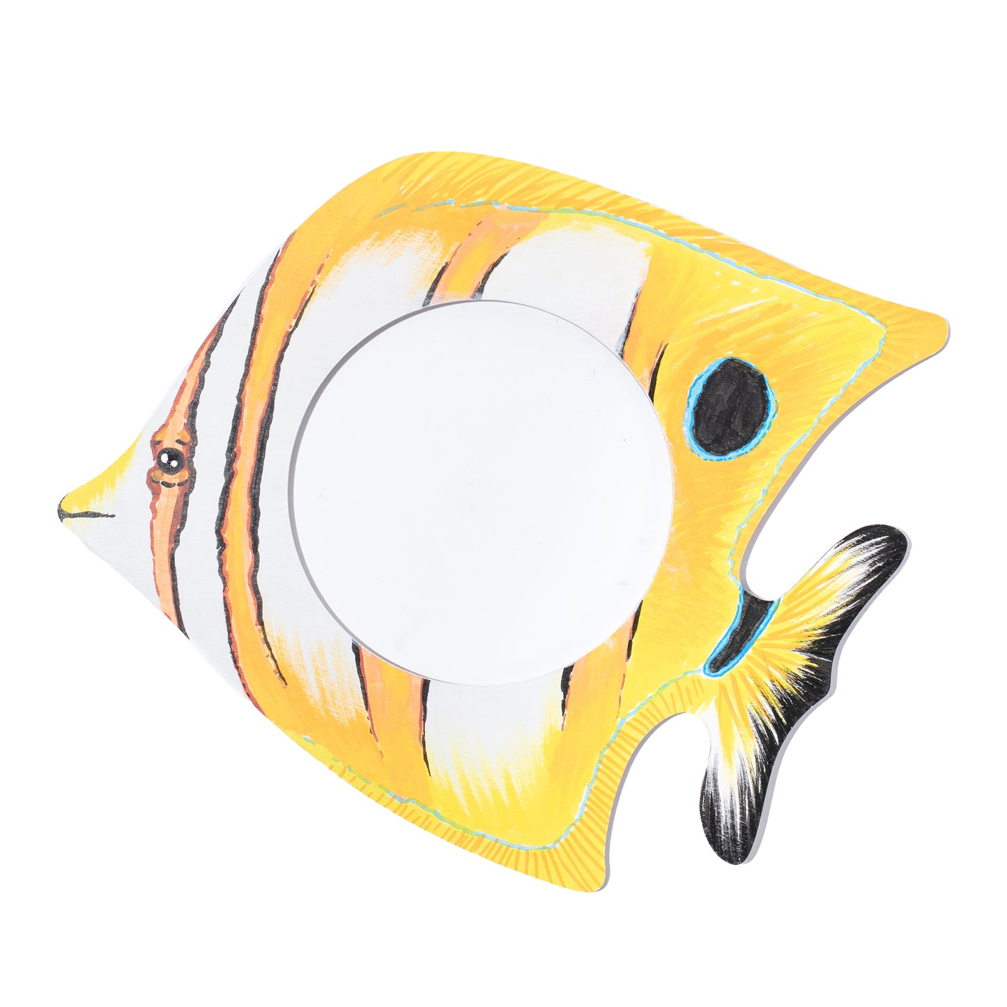 Wooden Fish Picture Frames (12 Pack)