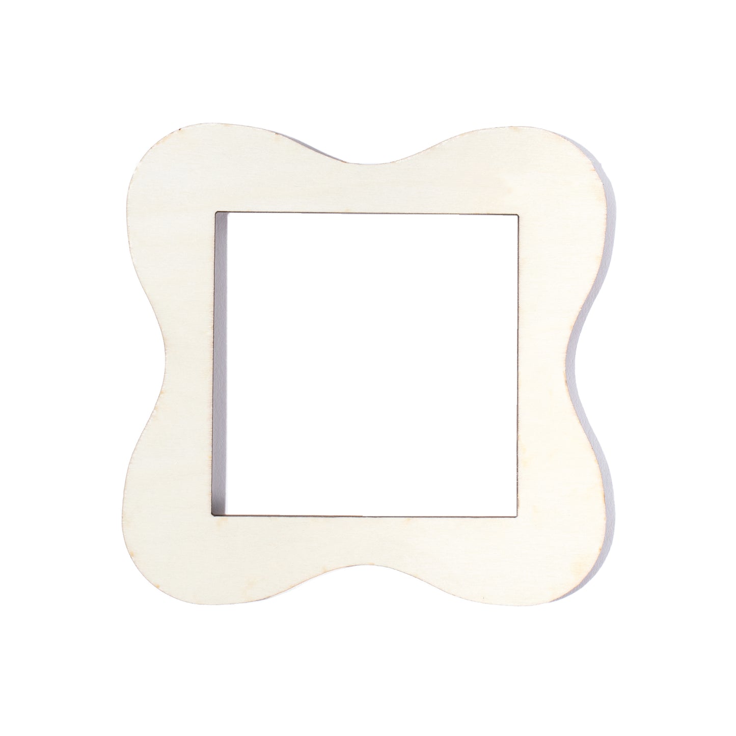 Wooden Wavy Picture Frames (12 Pack)
