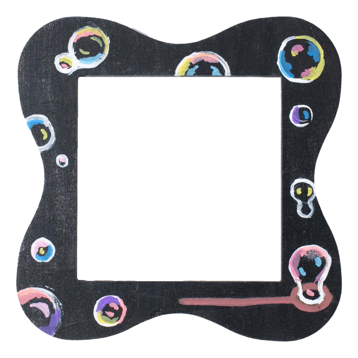 Wooden Wavy Picture Frames (12 Pack)