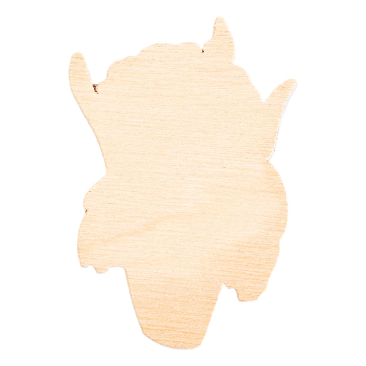 Wooden Flower Shapes (12 Pack)