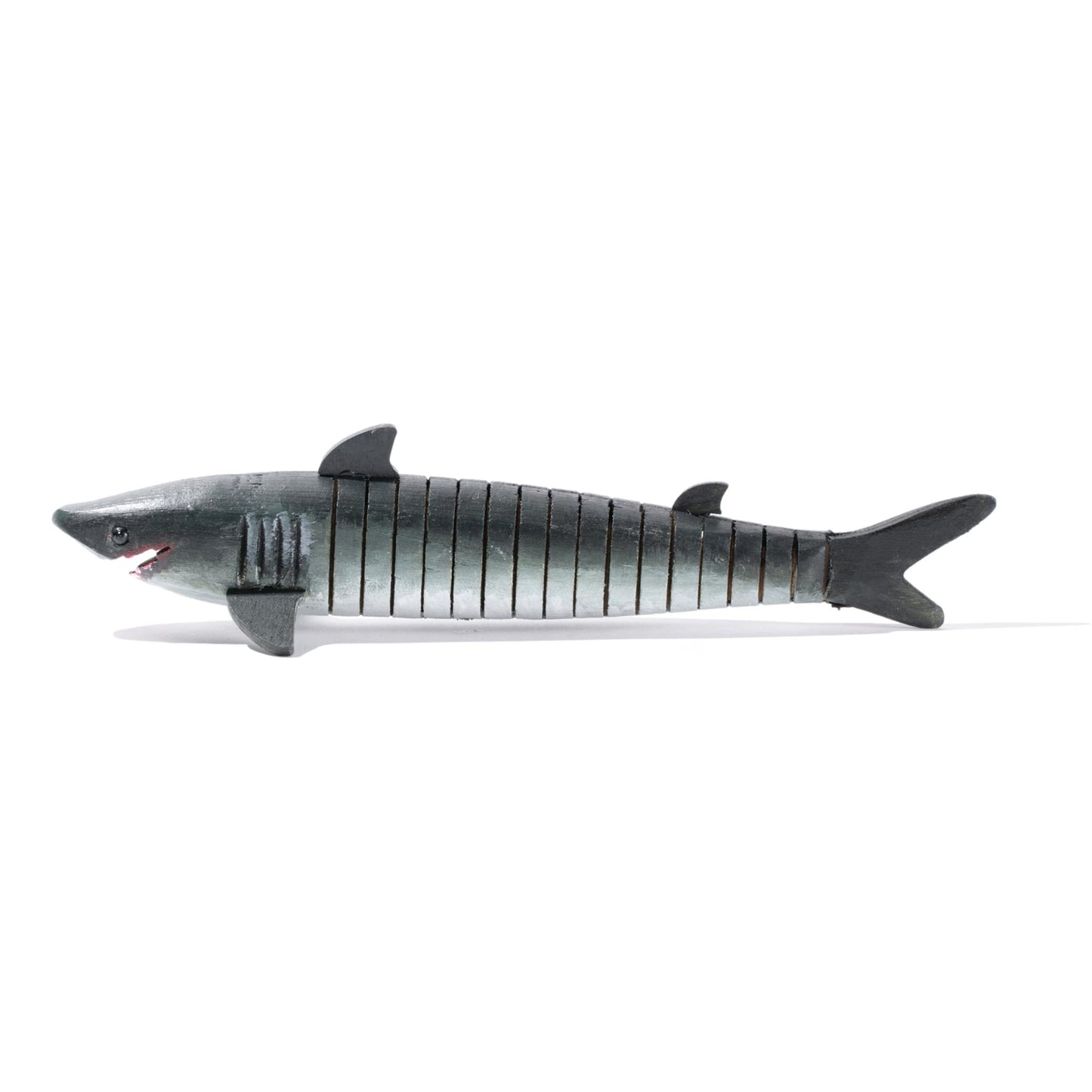 Flexible Wooden Sharks (12 Pack)