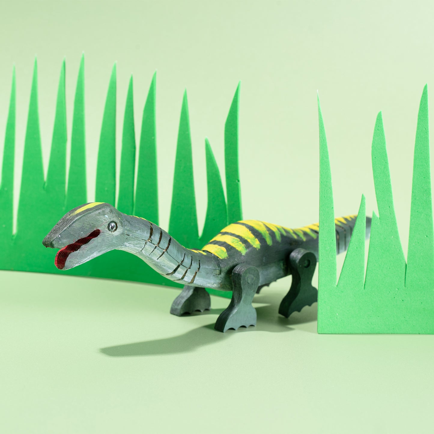 Flexible Wooden Dinosaurs (12 Pack)