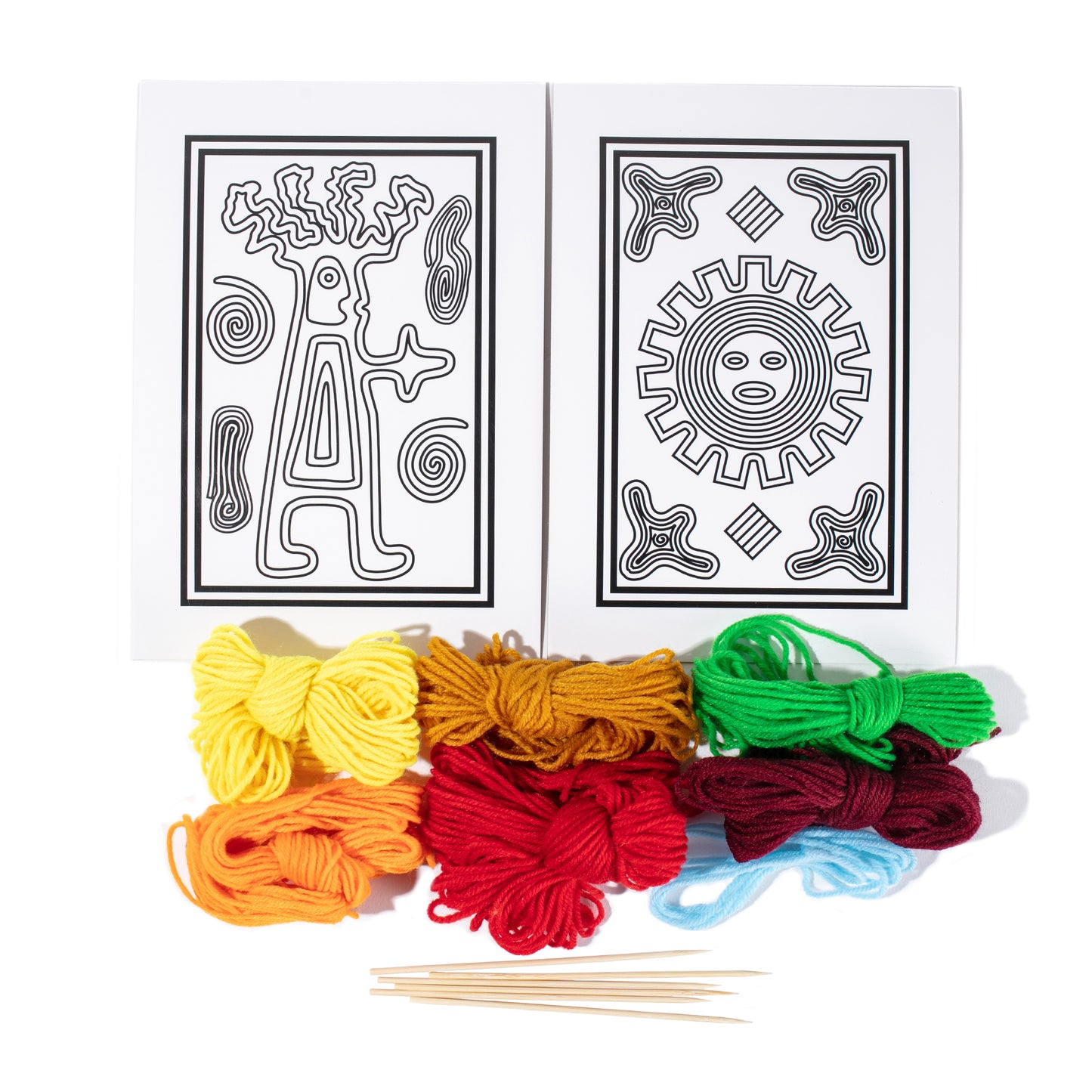 DIY Mexican Yarn Art Pictures (24 Pack)