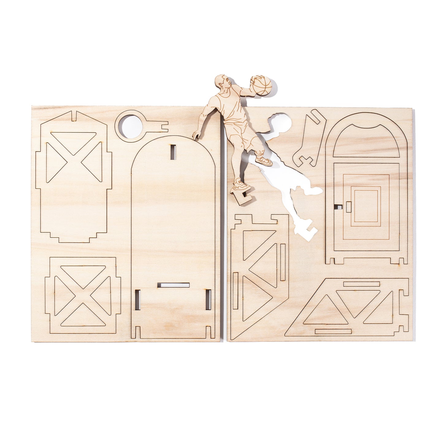 DIY Basketball Desk Organizers (12 Pack)