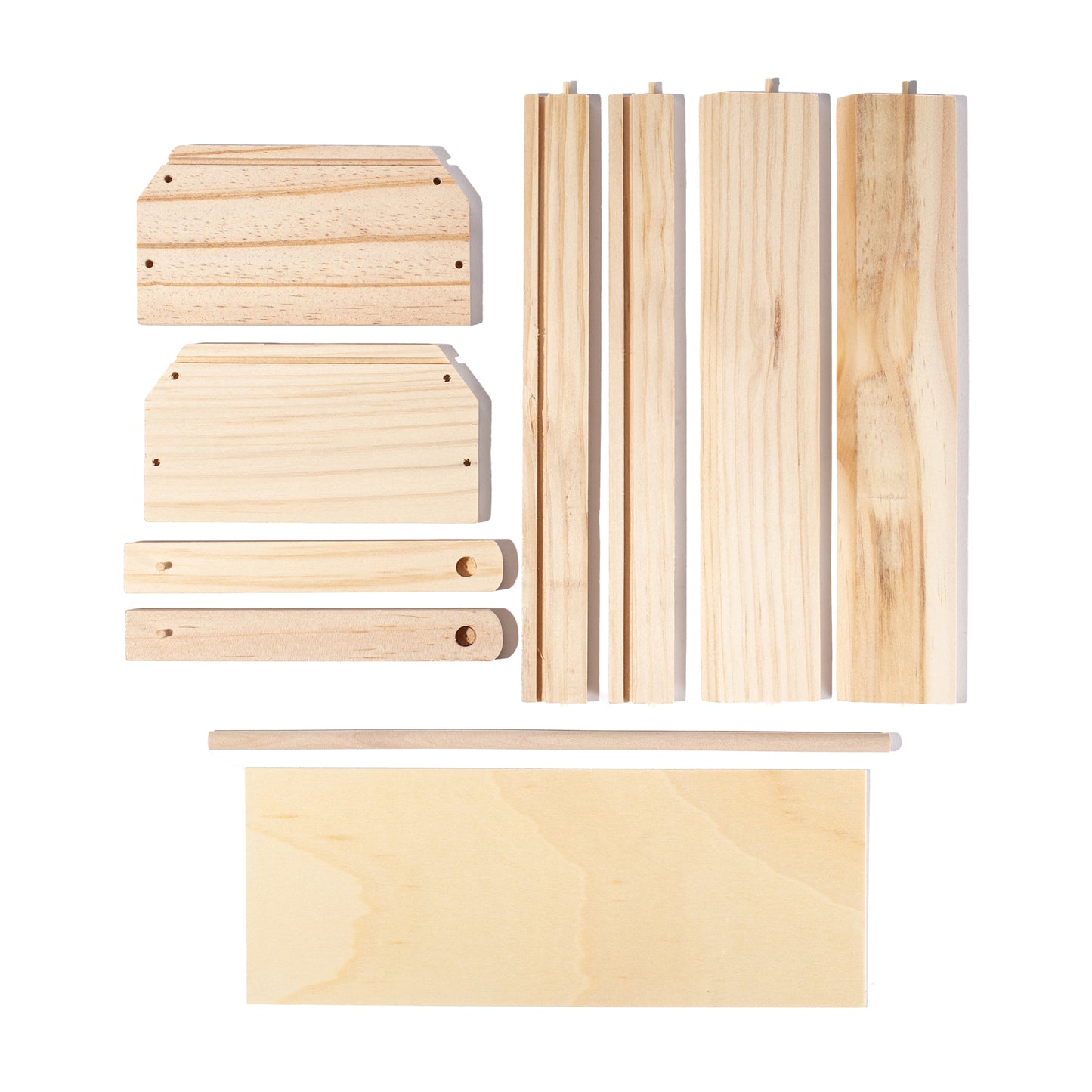 DIY Wooden Letter Organizers (12 Pack)