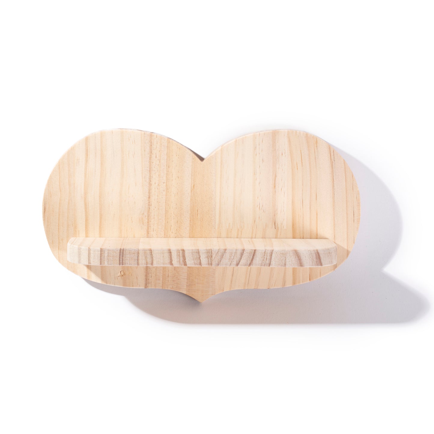 DIY Wooden Heart Shelves (12 Pack)