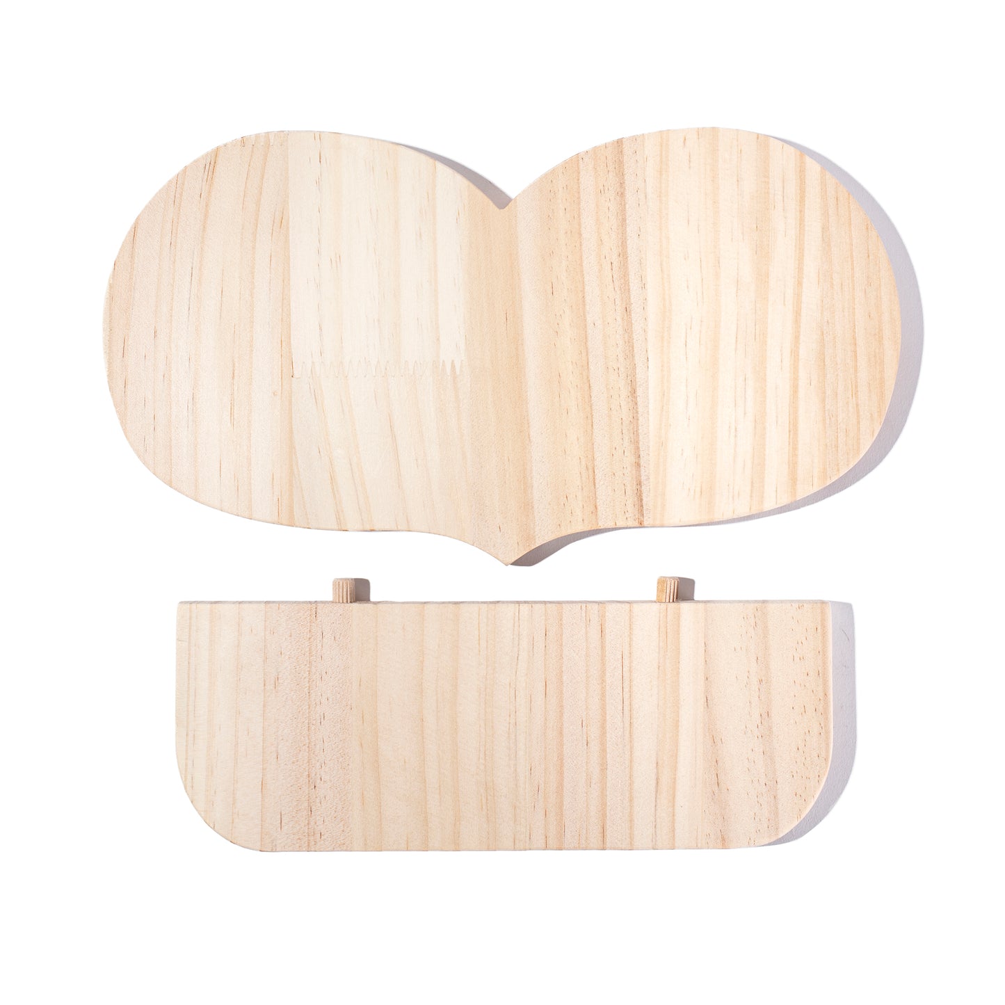 DIY Wooden Heart Shelves (12 Pack)