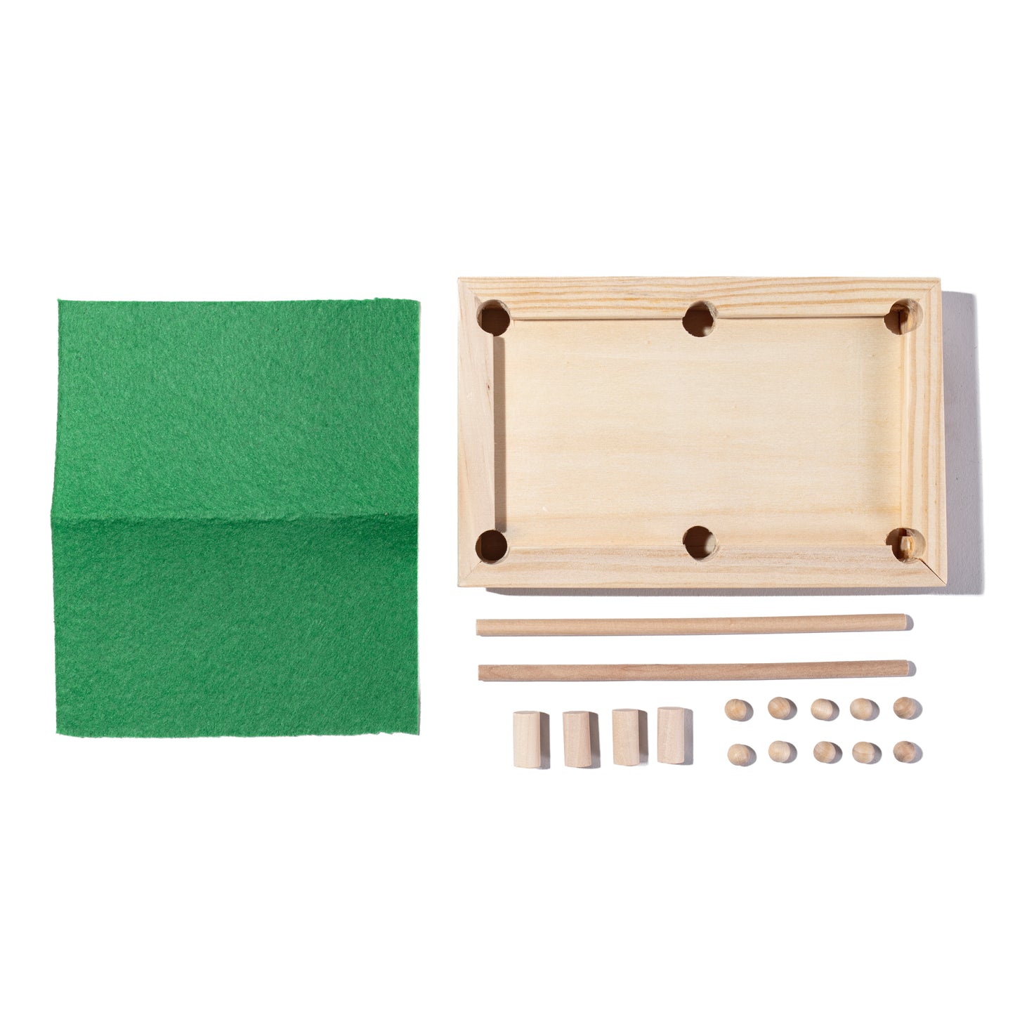 DIY Mini Wooden Pool Tables (12 Pack)