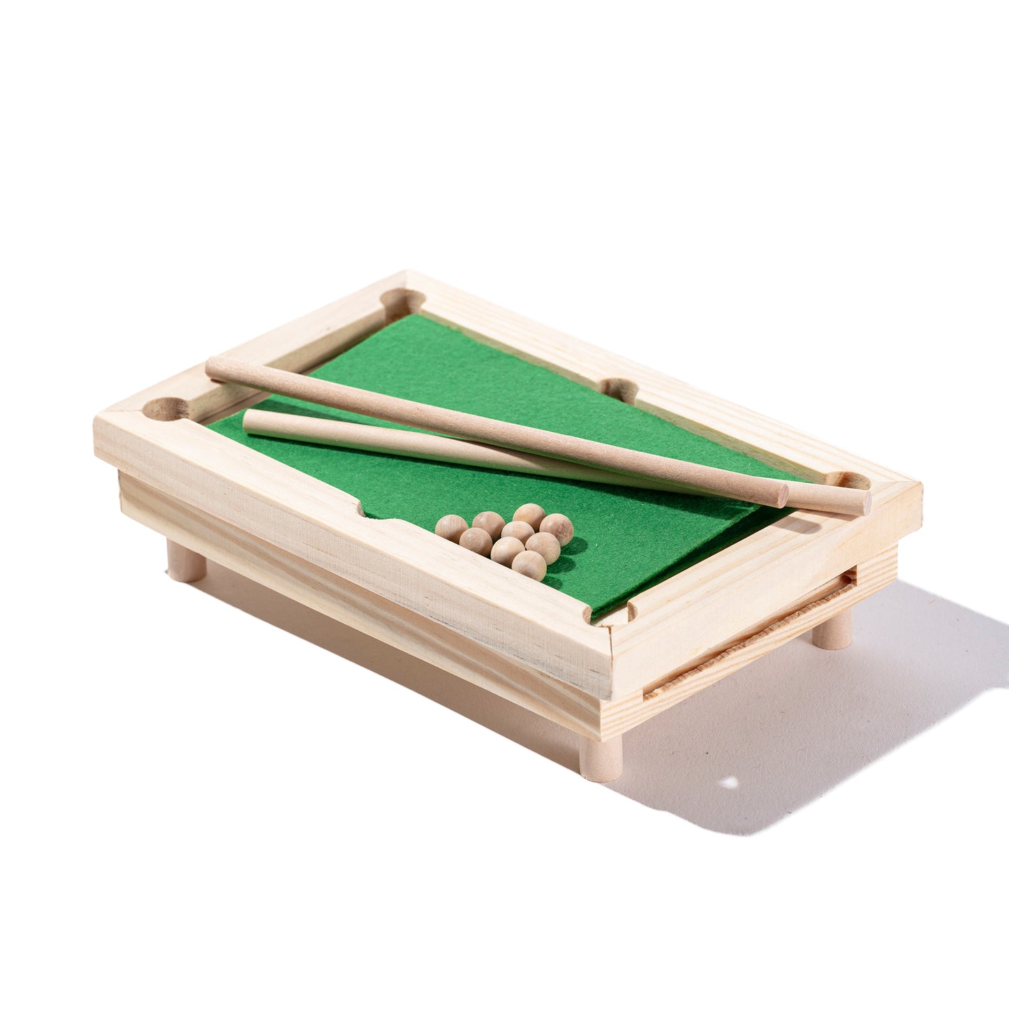 DIY Mini Wooden Pool Tables (12 Pack)