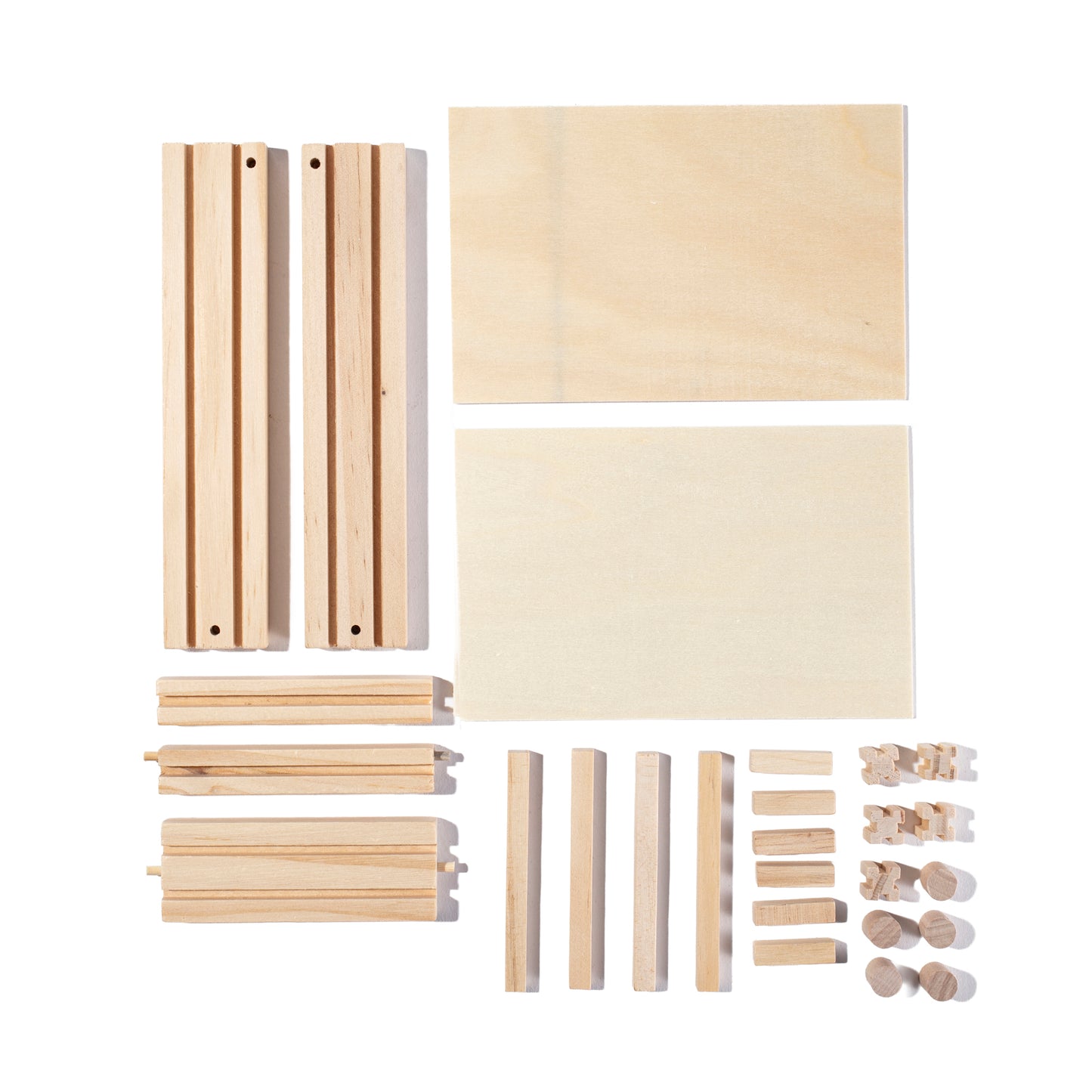DIY Wooden Tic-Tac-Toe Craft Kit (12 Pack)