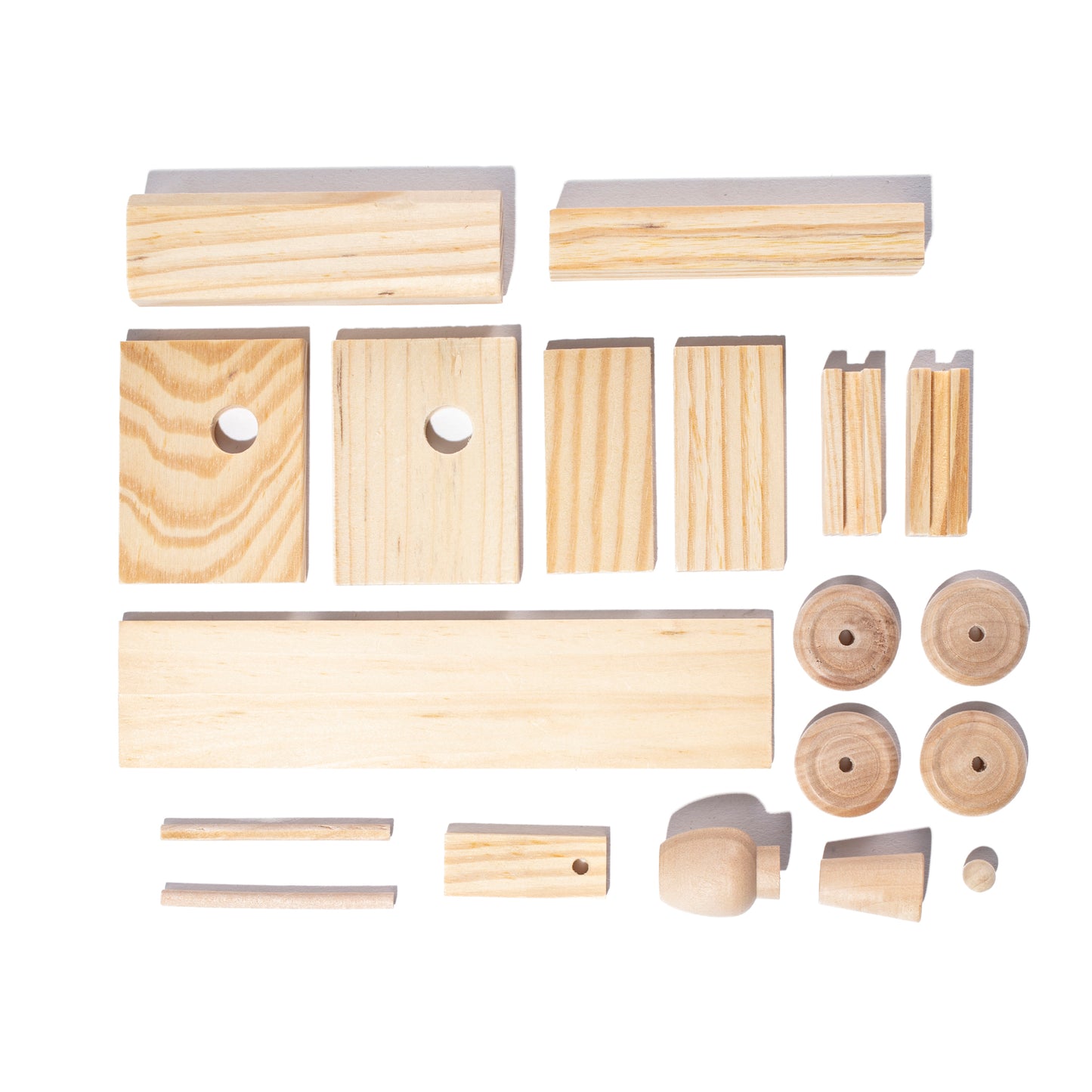 DIY Wooden Train Banks (12 Pack)