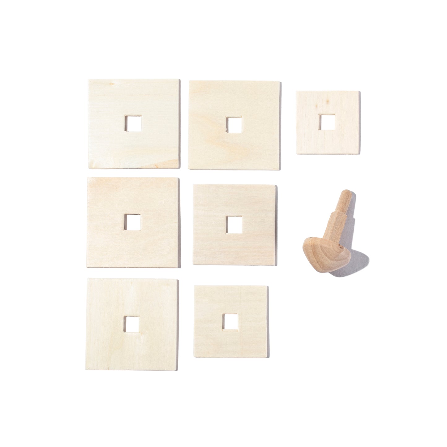 Wooden Spinning Tops (12 Pack)