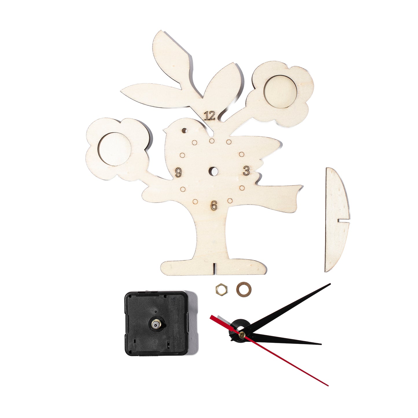 DIY Tree Clock Picture Frames (6 Pack)