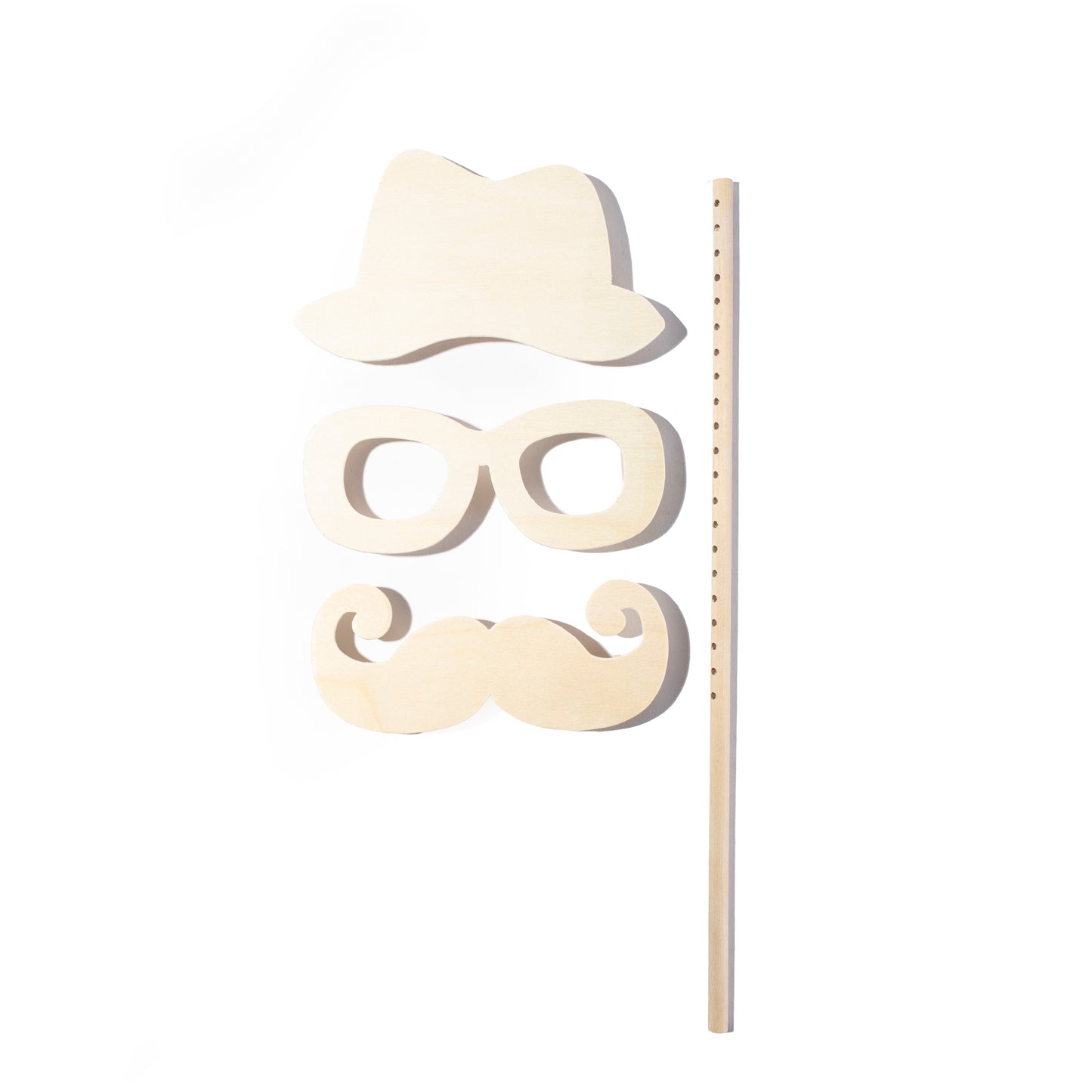 Adjustable Wooden Face Masks (12 Pack)