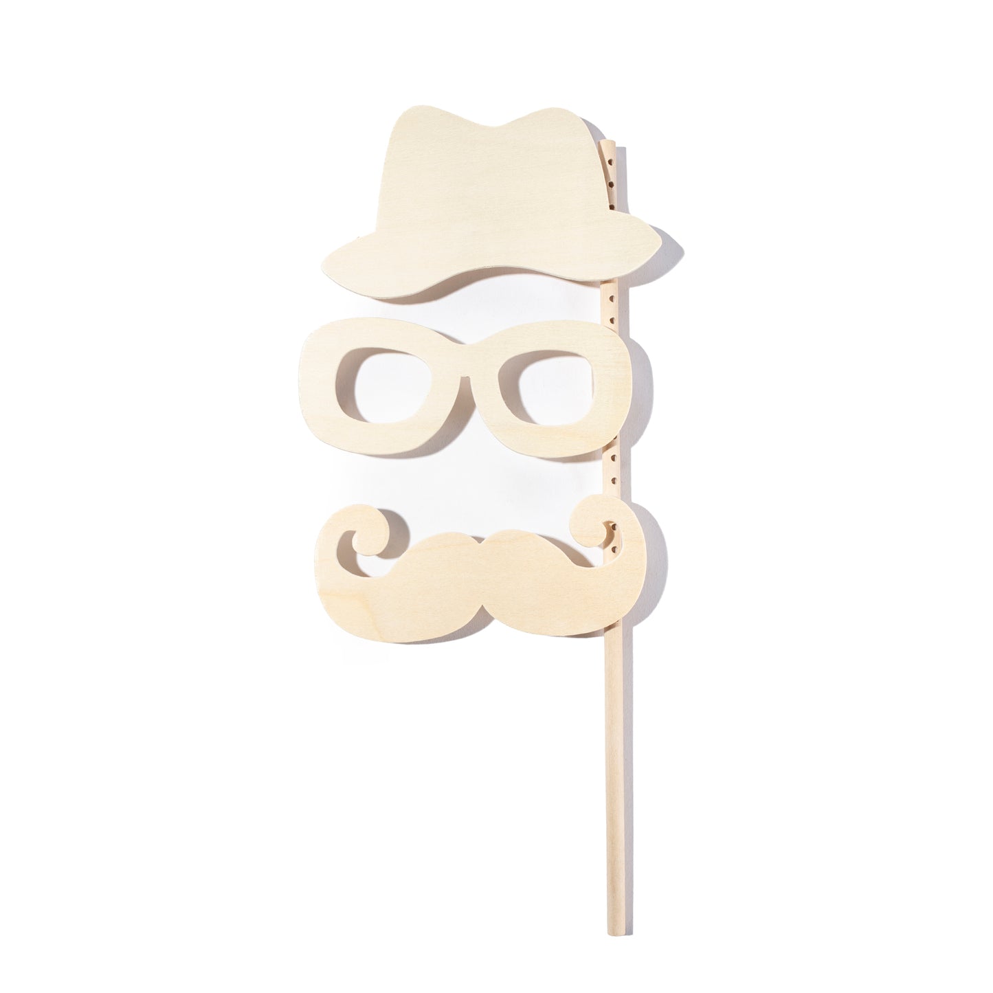 Adjustable Wooden Face Masks (12 Pack)
