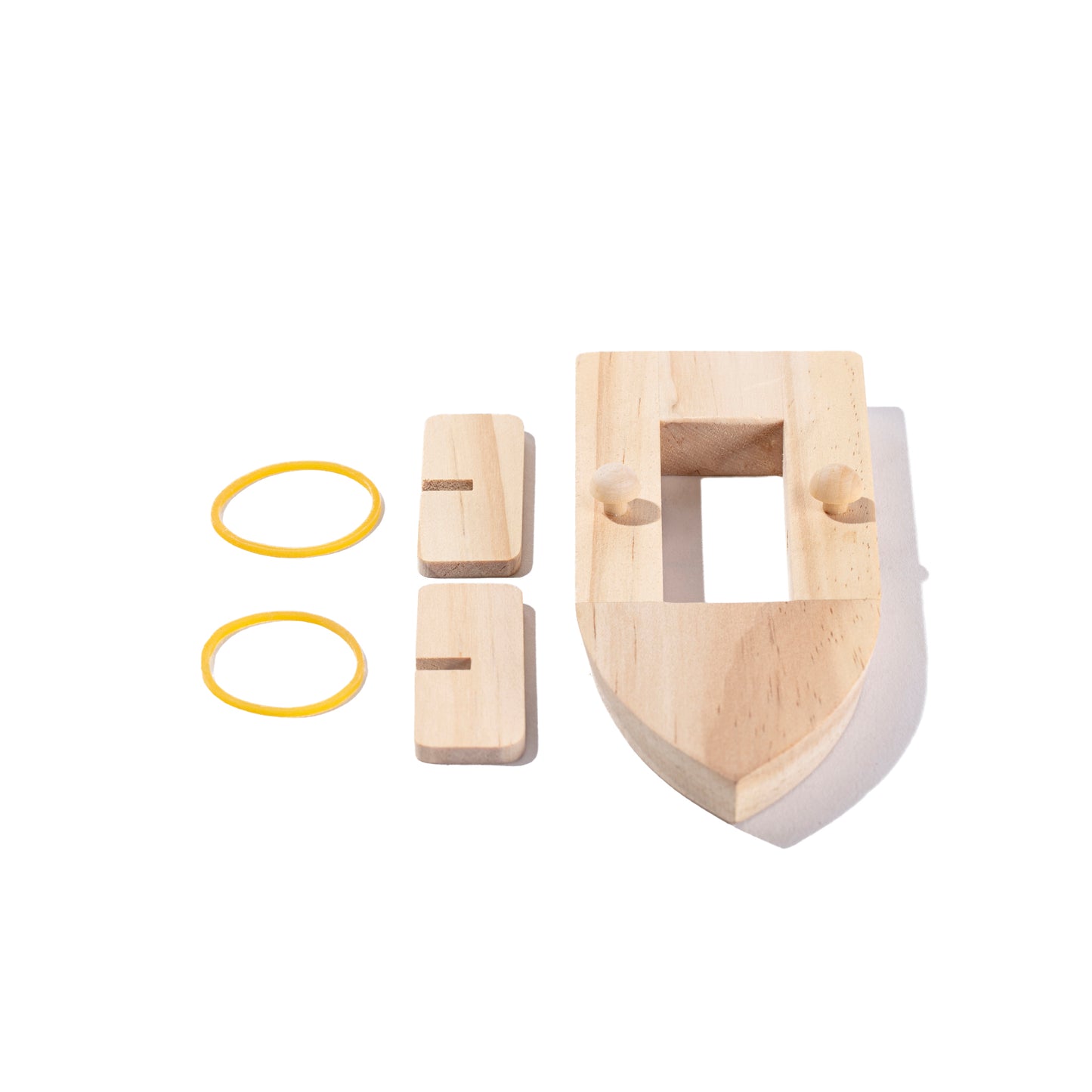DIY Wooden Paddle Boats (12 Pack)