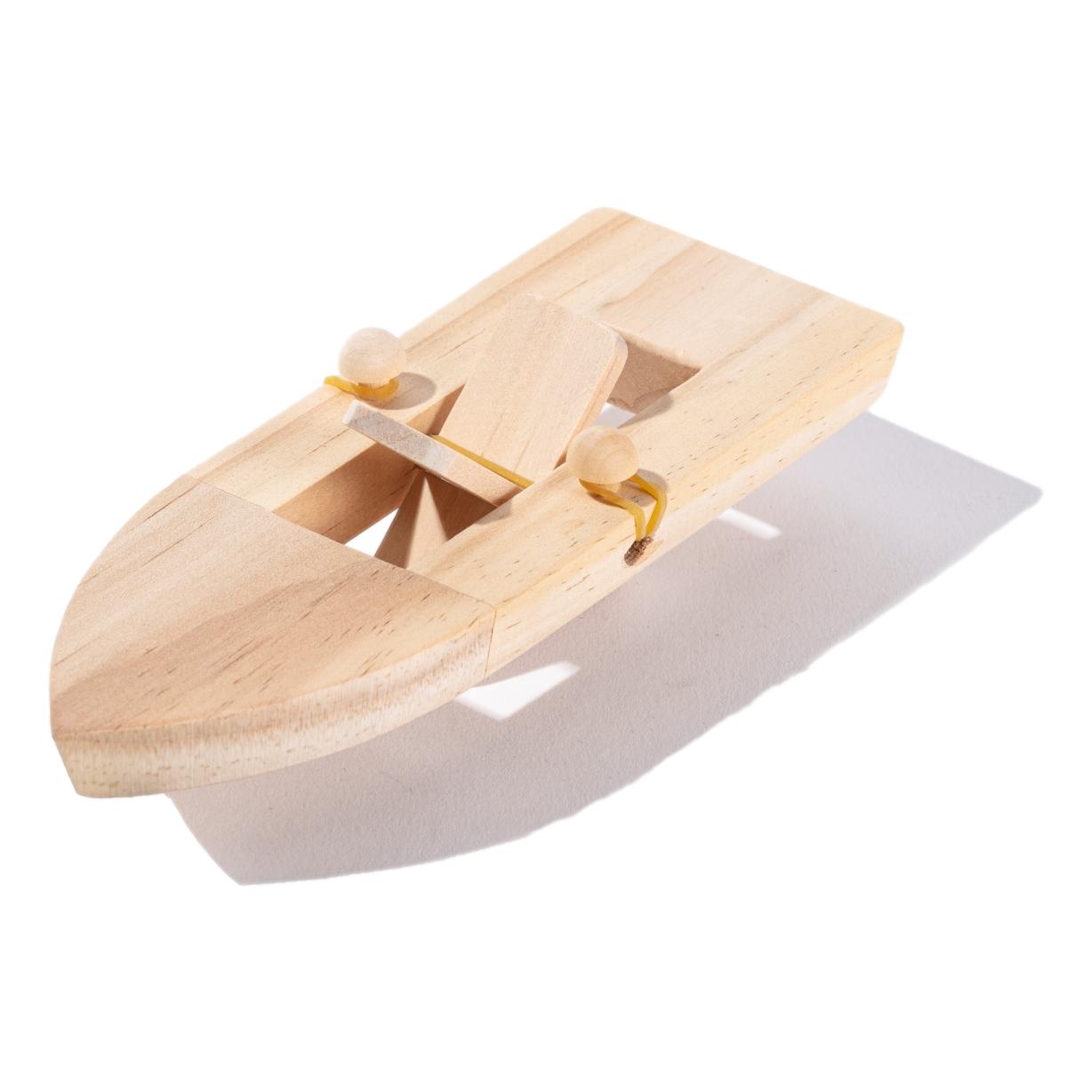 DIY Wooden Paddle Boats (12 Pack)