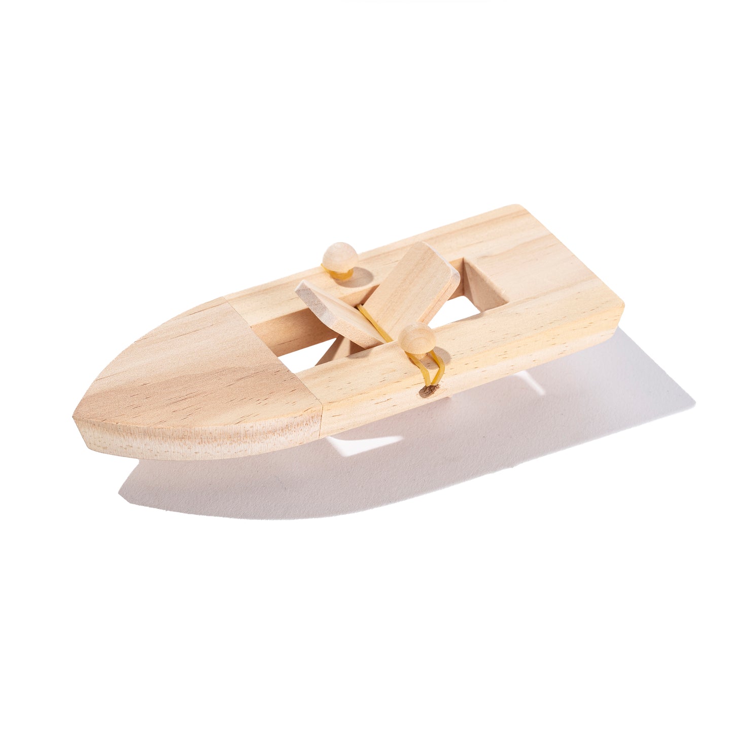 DIY Wooden Paddle Boats (12 Pack)