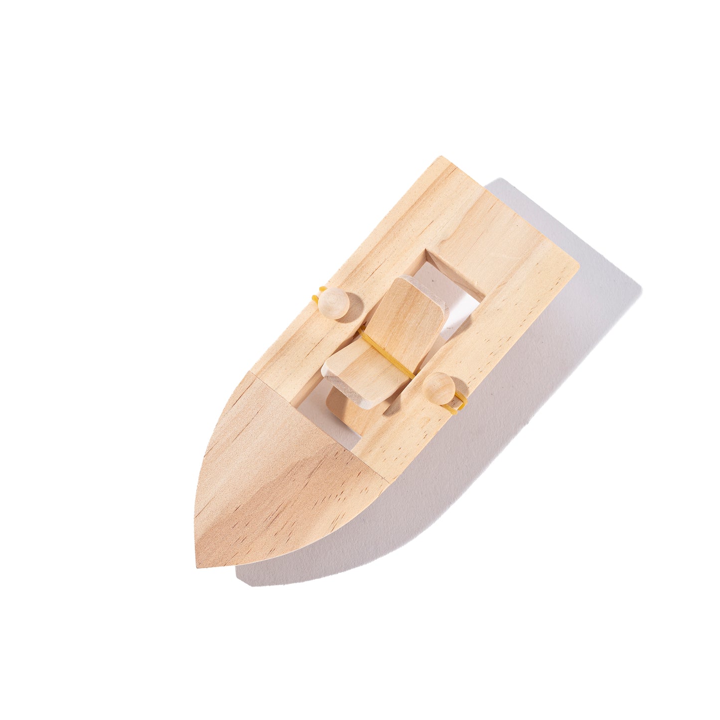 DIY Wooden Paddle Boats (12 Pack)