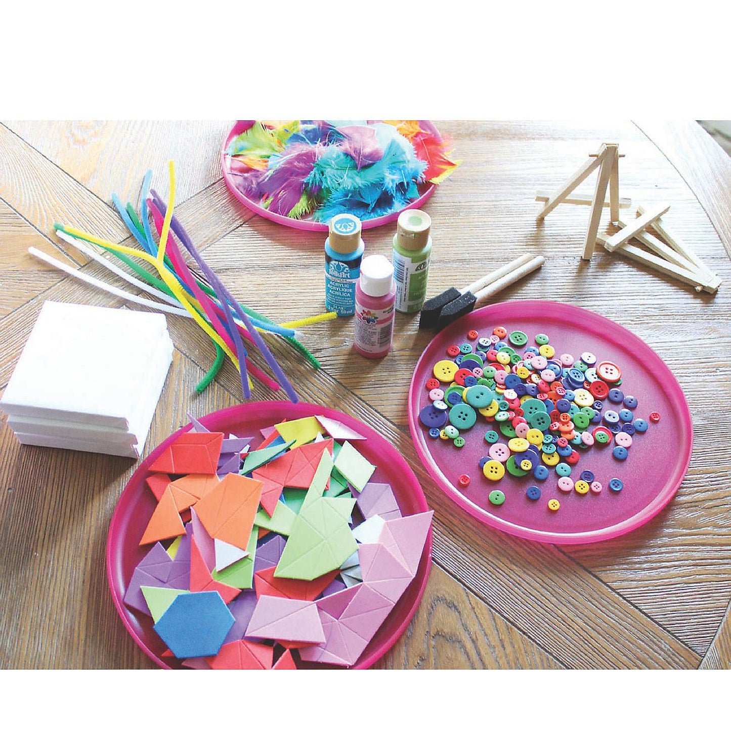 Mosaic Geometric Stickers (1,000 Pack)