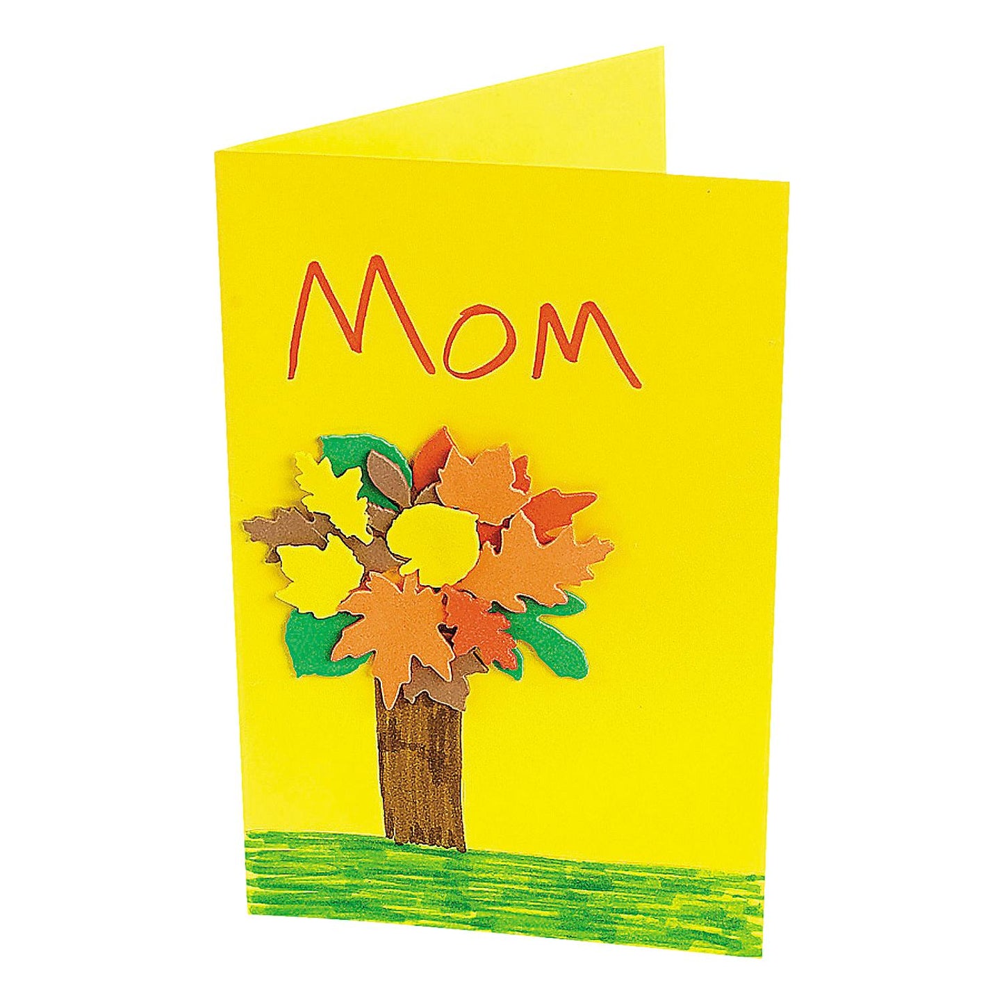 Foam Fall Leaf Stickers (500 Pack)