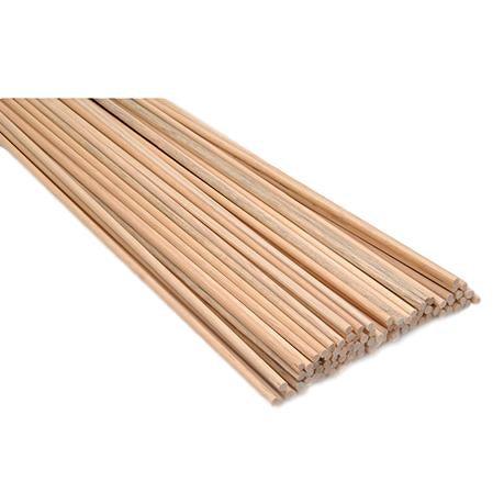 Wooden Dowels - 1/8" X 36" (12 Pack) - EconoCrafts
