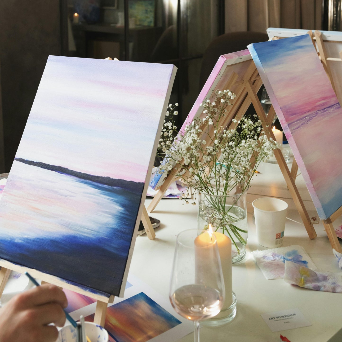 Stretched Canvas - 9" x 12" (8 Pack)