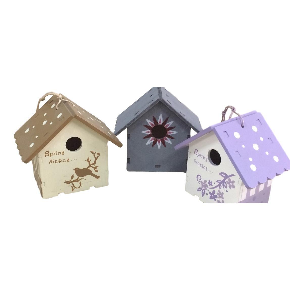 DIY Wooden Birdhouse LED Night Lights (12 Pack) - EconoCrafts