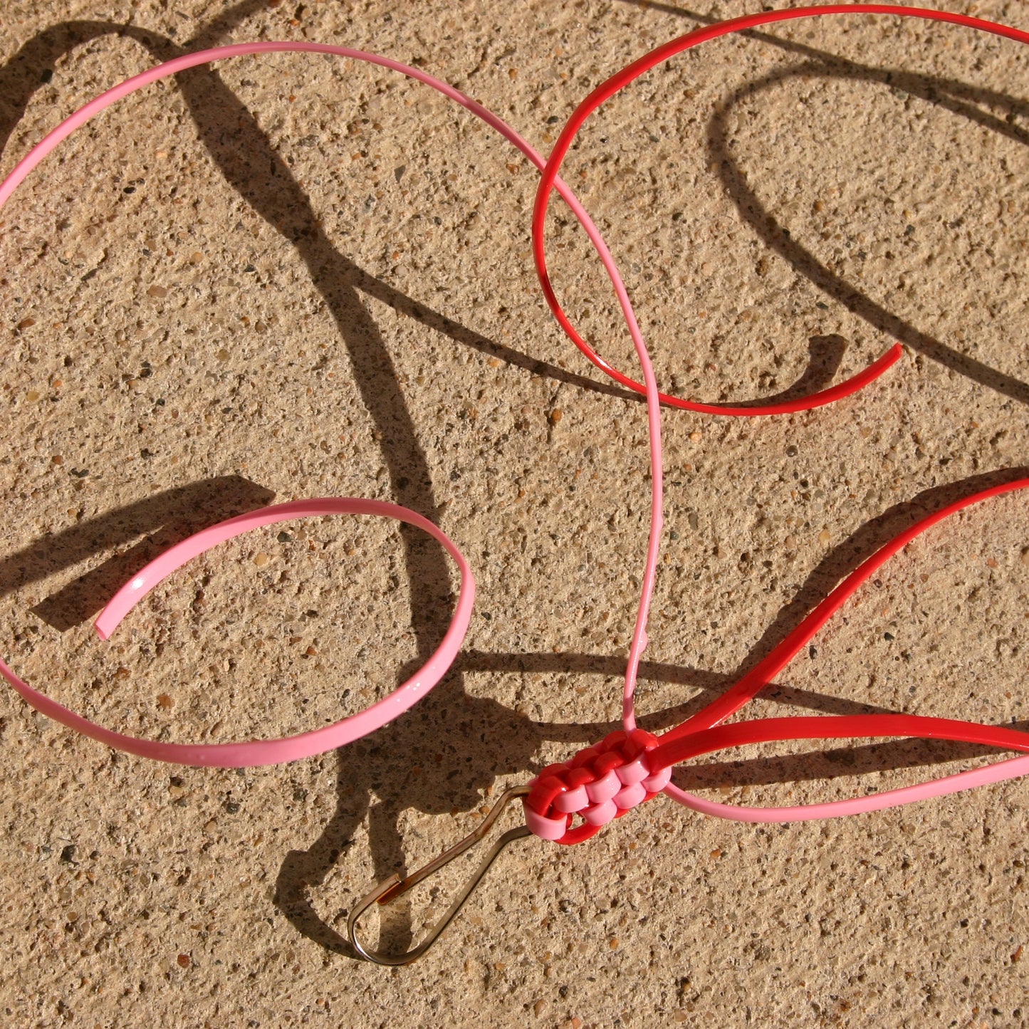Rexlace Plastic Lacing - Red (100 yd)
