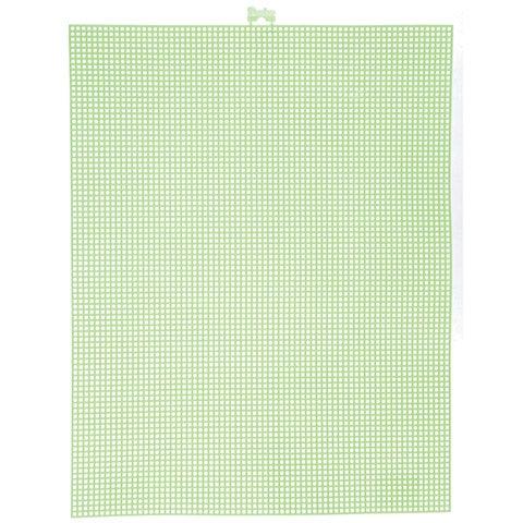Neon Green Plastic Canvas Mesh (12 Pack) - EconoCrafts