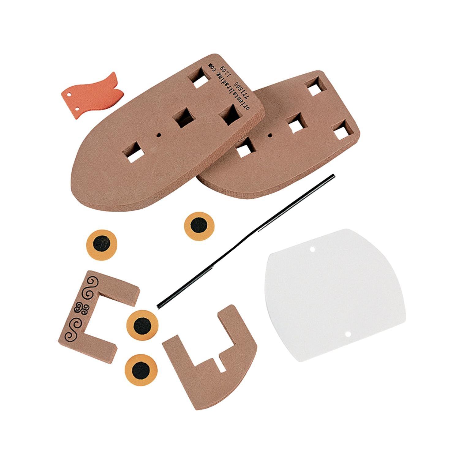 3D Floating Foam Ship Craft Kit (12 Pack) - EconoCrafts