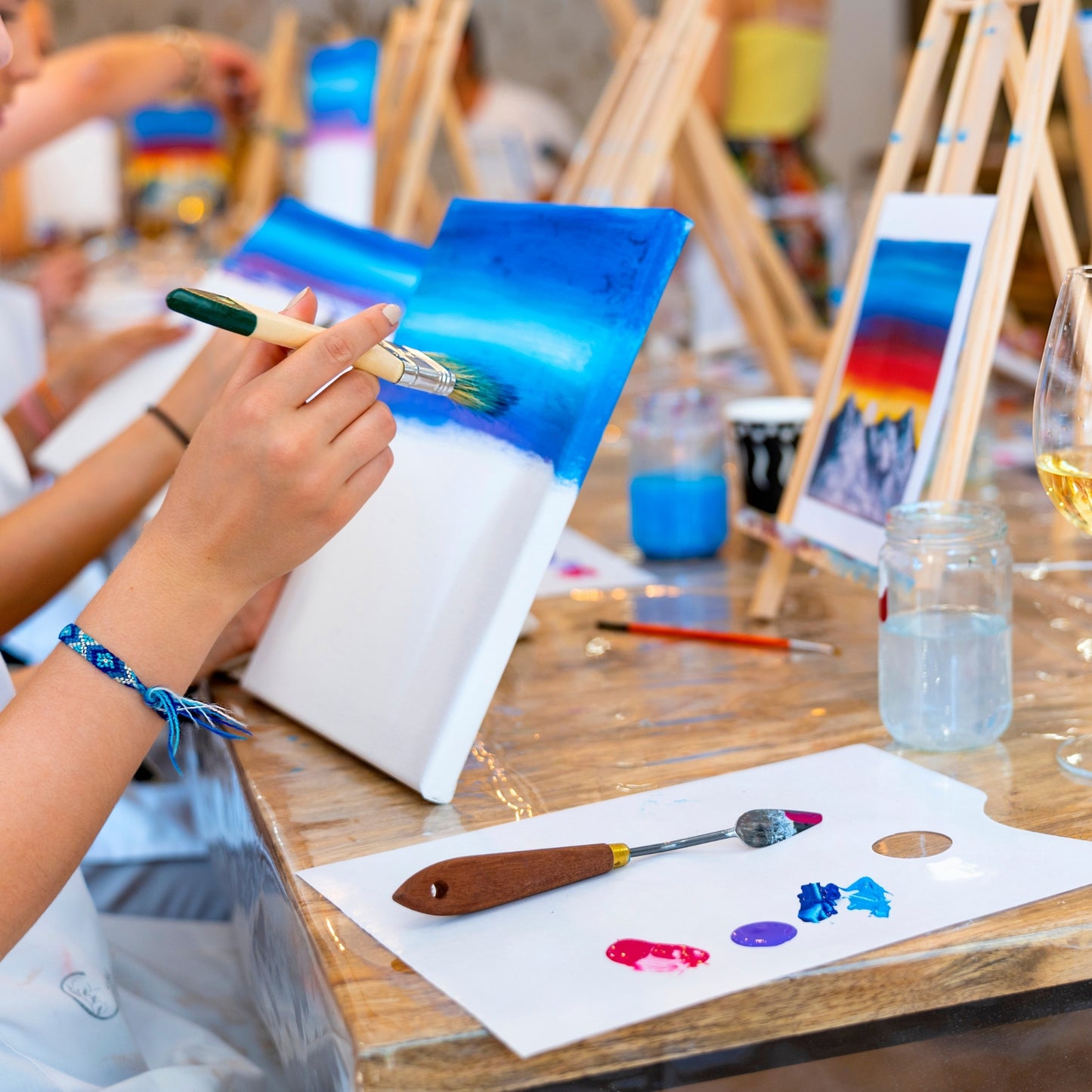 Stretched Canvas - 9" x 12" (8 Pack)