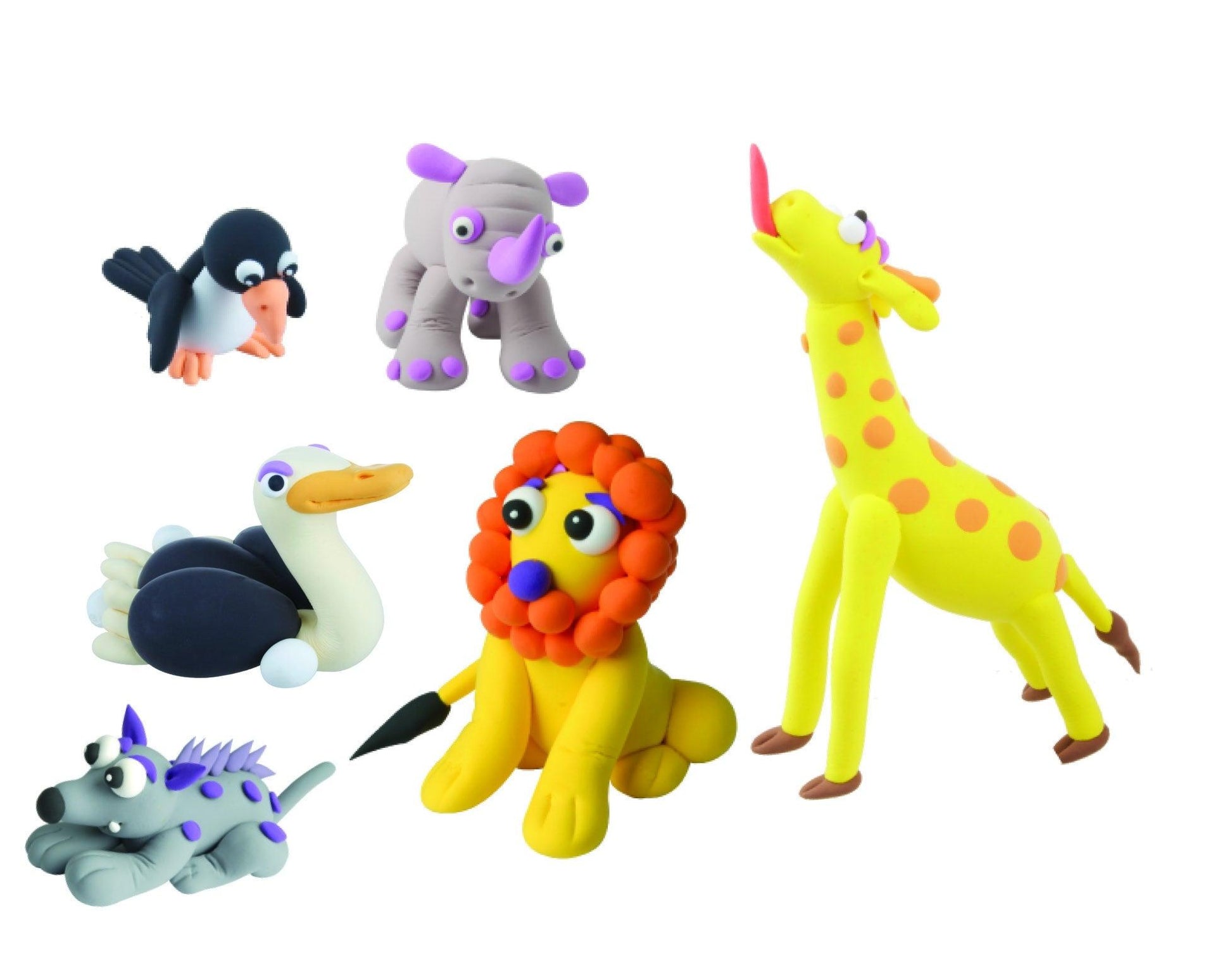 Super Dough Air-Dry Modeling Clay Set (12 Pack) - EconoCrafts