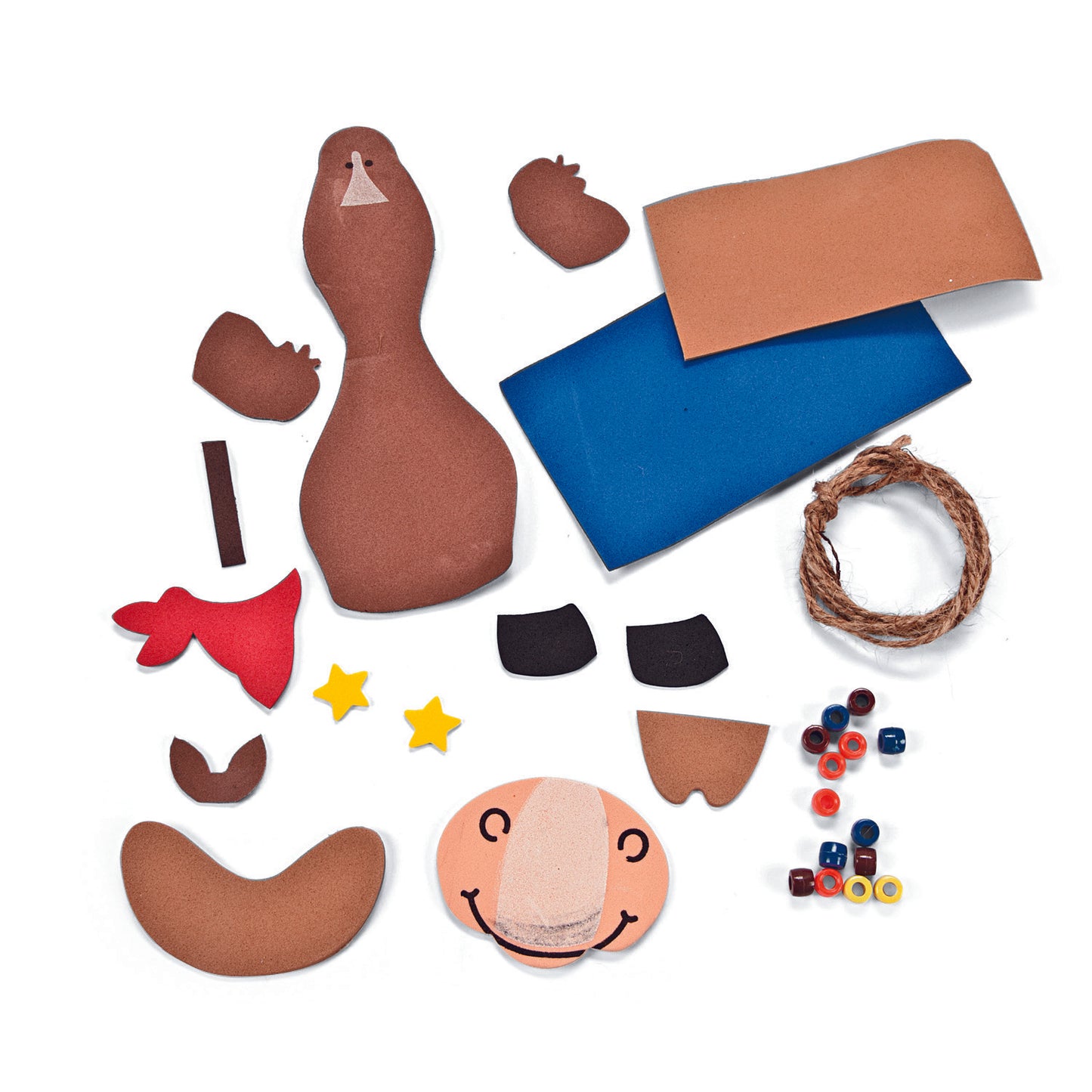 DIY Horse Name Tag Necklace Craft Kit (12 Pack)