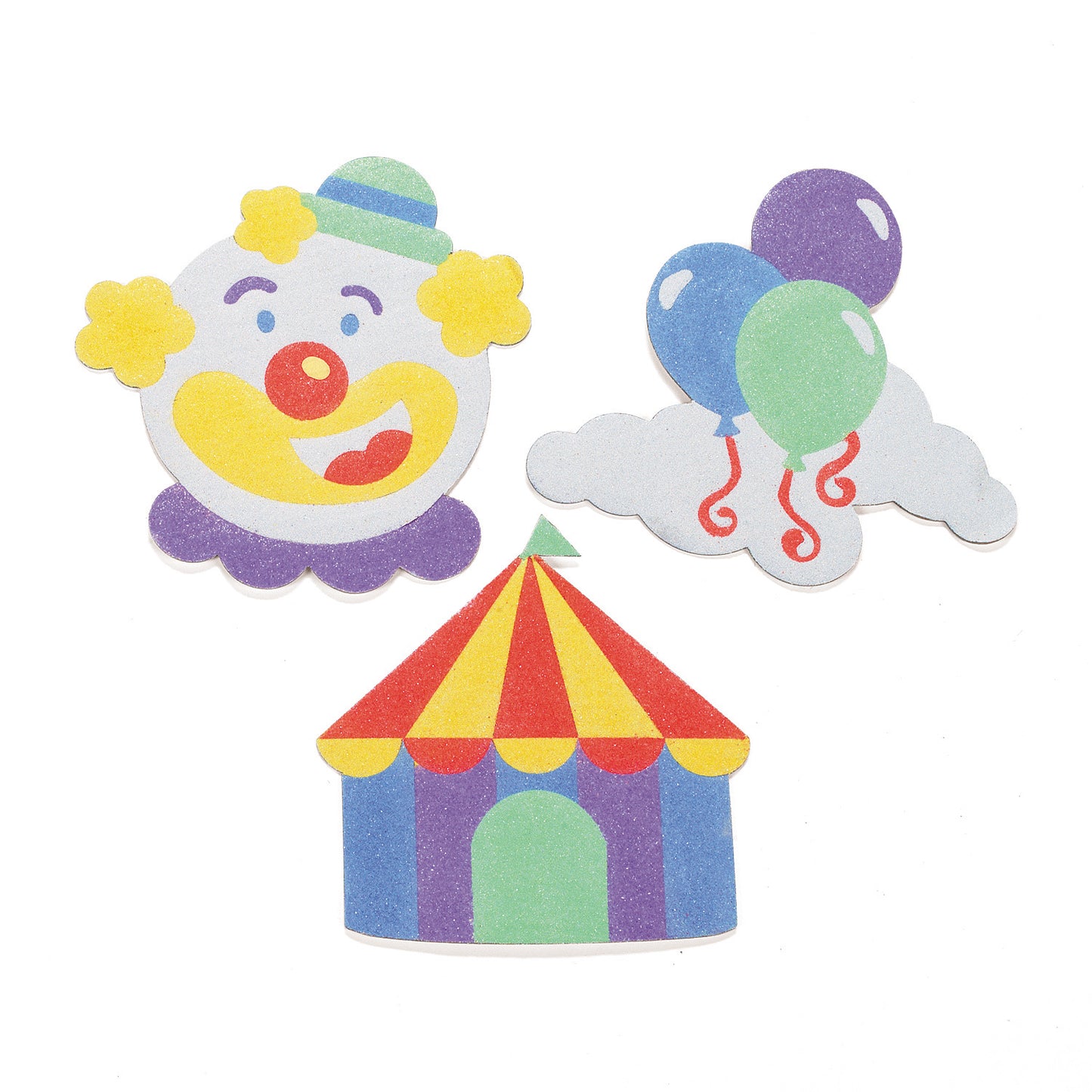 Carnival-Themed Sand Art Pictures (12 Pack)